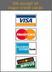 credit cards accepted