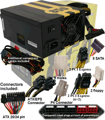 Antec TruePower Quattro TPQ-850  power supply